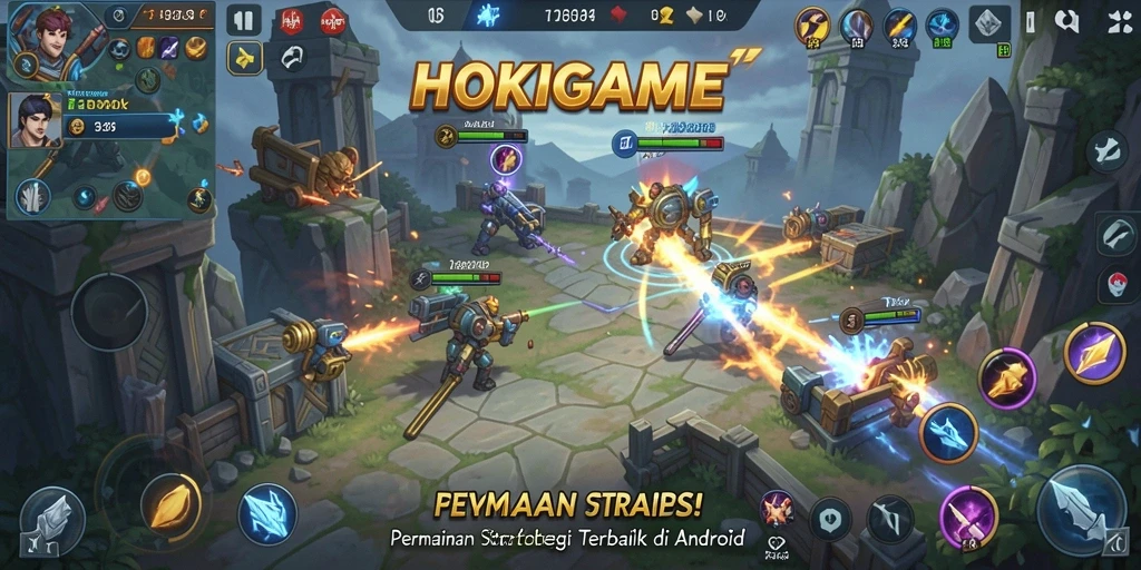 Tampilan menarik dari gameplay HOKIGAME yang penuh strategi.