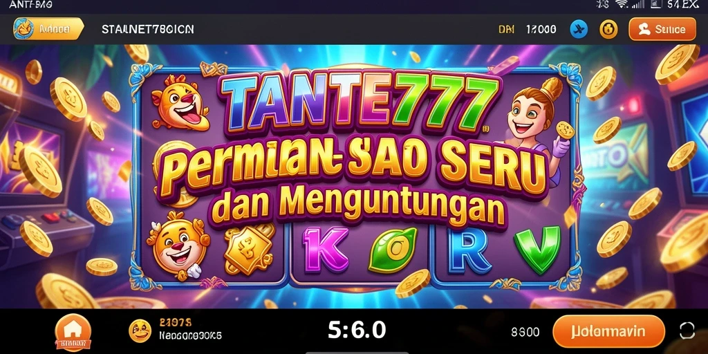 Screenshot gameplay TANTE777 yang menampilkan keseruan bermain Slot.